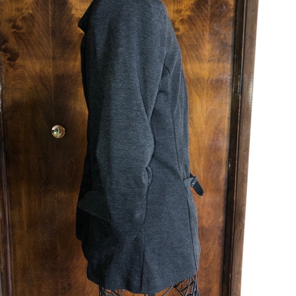 NWT GRAY THREE QUARTER SLEEVE WORK JACKET - Picture 3 of 5